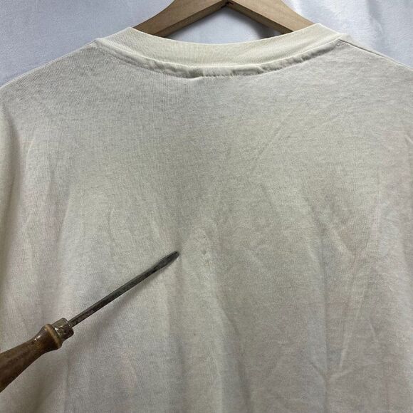 VTG University of Tennessee UTC Lady Mocs Softball Single Stitch White T-Shirt L - Picture 7 of 8